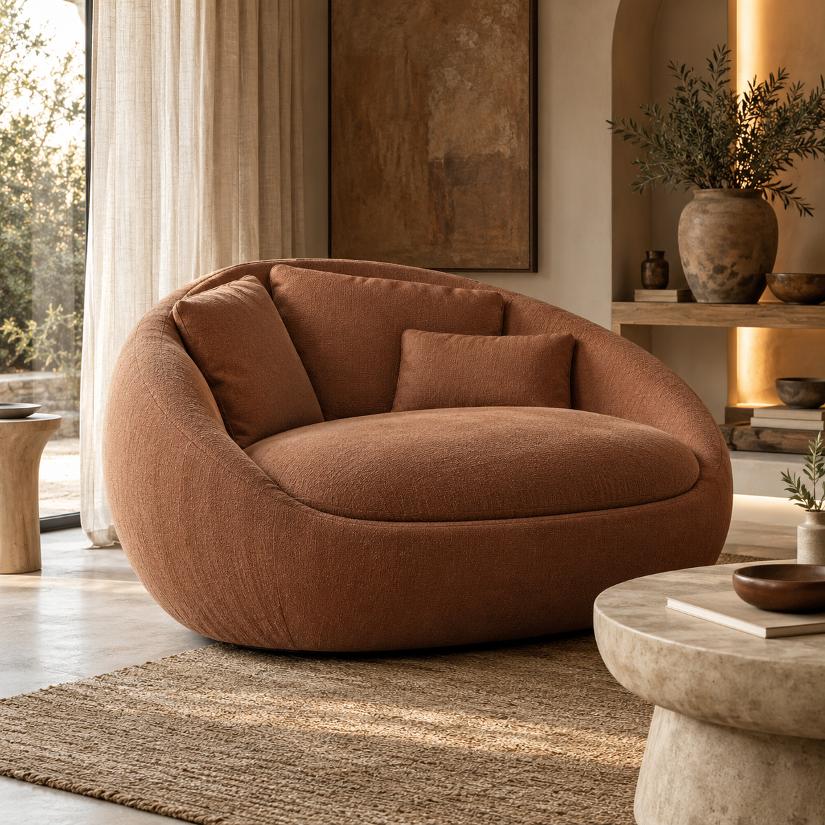VUQMIRANA™ Orin Clay Nest Sofa
