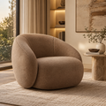VUQMIRANA™ Noma Mocha Wrap Chair